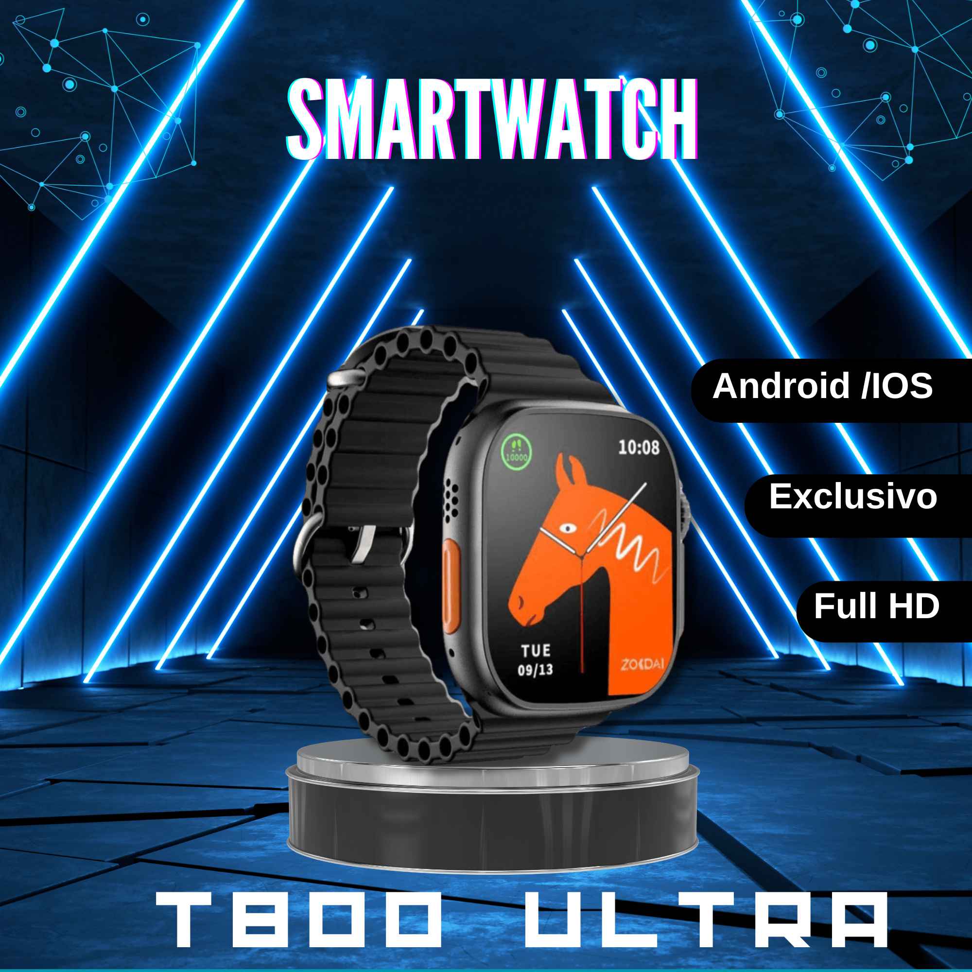 🔴OFERTA🔴- T800 Ultra Smartwatch / Reloj Inteligente IOS - Android